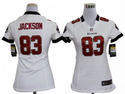 Nike Women Tampa Bay Buccaneers #83 Vincent Jackson White Jerseys