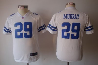 Youth Nike Dallas Cowboys DeMarco Murray #29 White Color Jerseys