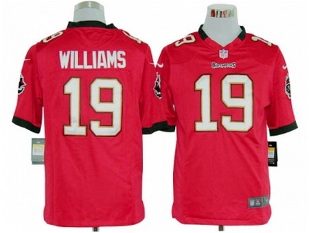 Nike Tampa Bay Buccaneers 19 Mike Williams Red Game NFL Jersey