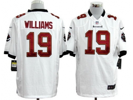 Nike Tampa Bay Buccaneers 19 Mike Williams White Game NFL Jersey