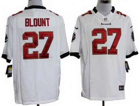 Nike Tampa Bay Buccaneers 27 LeGarrette Blount White Game NFL Jersey