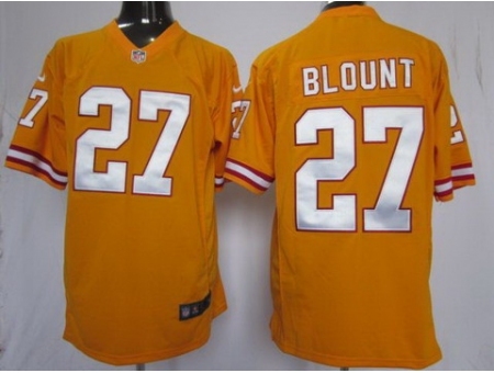 Nike Tampa Bay Buccaneers 27 LeGarrette Blount Yellow Game NFL Jersey