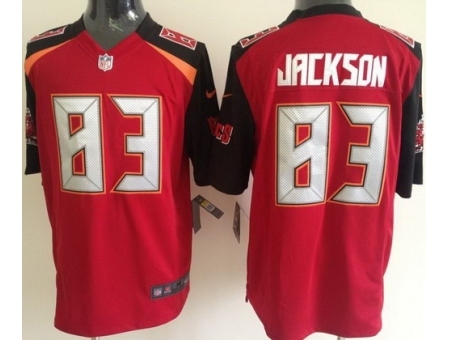 Nike Tampa Bay Buccaneers 83 Vincent Jackson Red Game New Style NFL Jersey