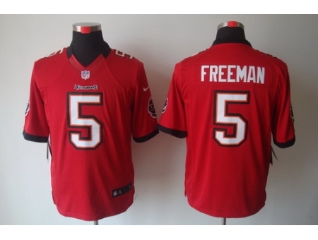 Nike Tampa Bay Buccaneers 5 Josh Freeman Red Limited NFL Jersey