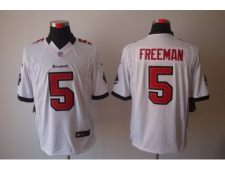 Nike Tampa Bay Buccaneers 5 Josh Freeman White Limited NFL Jersey