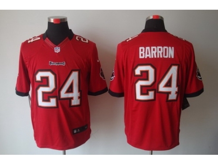 Nike Tampa Bay Buccaneers 24 Mark Barron Red Limited NFL Jersey