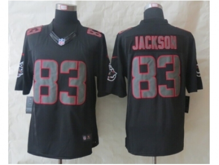 Nike Tampa Bay Buccaneers 83 Vincent Jackson Black Impact Limited NFL Jersey