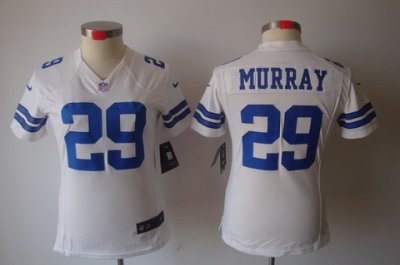 Women Nike Dallas Cowboys 29 Murray White Color[Women's NIKE LIMITED Jersey]