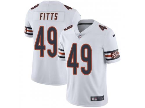 Kylie Fitts Chicago Bears #49 Men Color Rush Legend Nike Jersey White