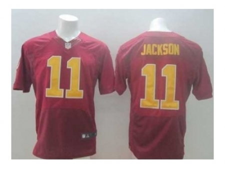 Nike Washington Redskins 11 DeSean Jackson red Elite gold number NFL Jersey