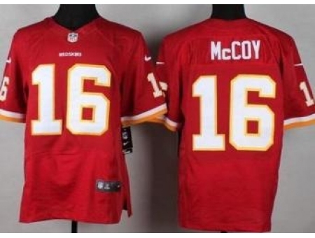 Nike Washington Redskins 16 Colt McCoy Red Elite NFL Jersey