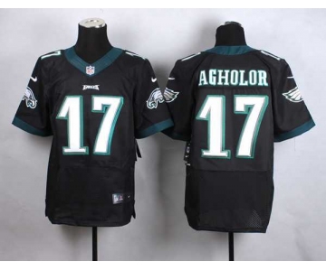 nike nfl jerseys philadelphia eagles 17 agholor black[Elite][agholor]