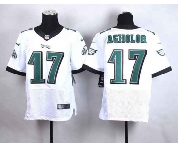 nike nfl jerseys philadelphia eagles 17 agholor white[Elite]