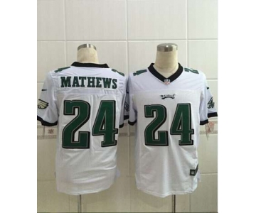 nike nfl jerseys philadelphia eagles 24 mathews white[Elite][mathews]