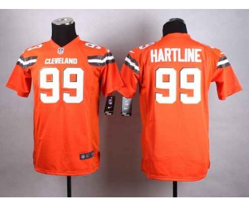 nike youth nfl jerseys cleveland browns 99 kruger orange[nike][new style][kruger]