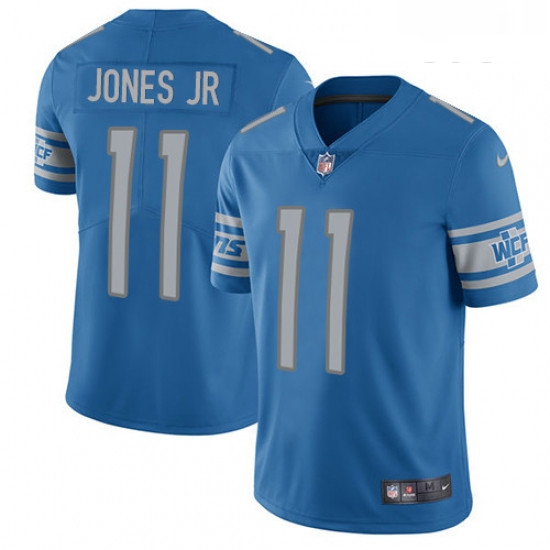 Youth Nike Detroit Lions 11 Marvin Jones Jr Elite Light Blue Team Color NFL Jersey