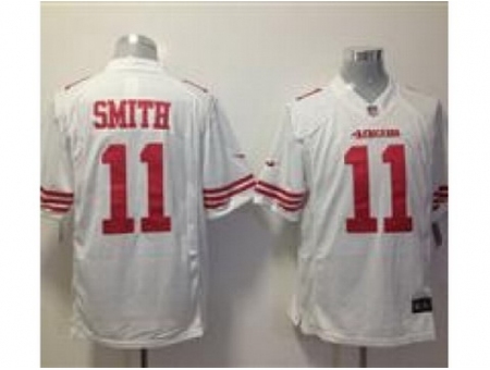 Nike San Francisco 49ers 11 Alex Smith White Limited NFL Jersey