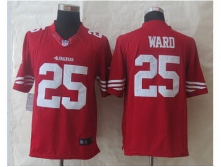 Nike San Francisco 49ers 25 Jimmie Ward Red Limited NFL Jersey