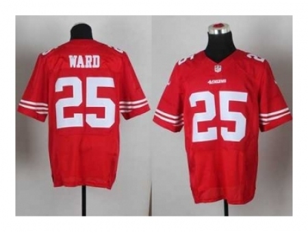 Nike San Francisco 49ers 25 Jimmie Ward red Elite NFL Jersey