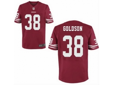 Nike San Francisco 49ers 38 Dashon Goldson Red Elite NFL Jersey