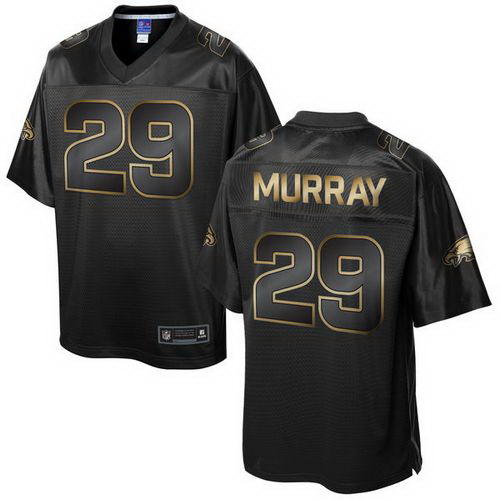 Nike Eagles #29 DeMarco Murray Pro Line Black Gold Collection Me