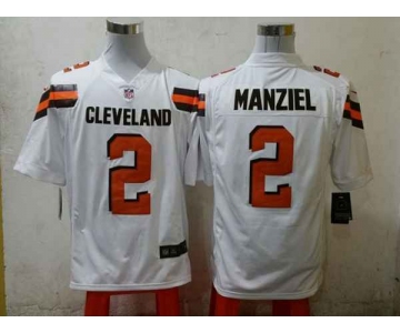 nike nfl jerseys cleveland browns 2 manziel white[game][new style]