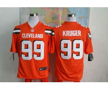 nike nfl jerseys cleveland browns 99 kruger orange[game][new style][kruger]