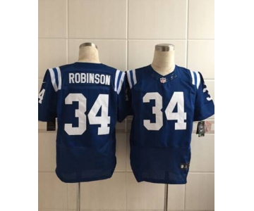 nike nfl jerseys indianapolis colts 34 robinson blue[Elite][robinson]