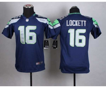 nike youth nfl jerseys seattle seahawks 16 lockett blue[nike]