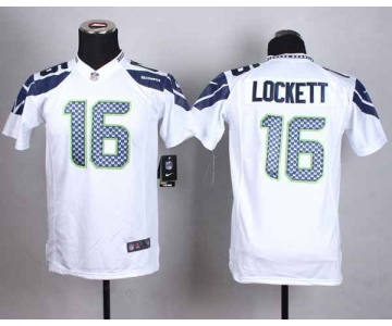 nike youth nfl jerseys seattle seahawks 16 lockett white[nike]