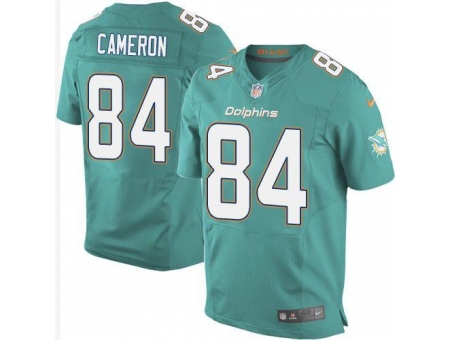 Nike Miami Dolphins 84 Jordan Cameron Green Elite NFL Jersey