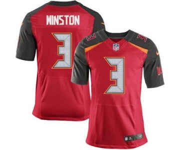 nike nfl jerseys tampa bay buccaneers 3 winston red[Elite]