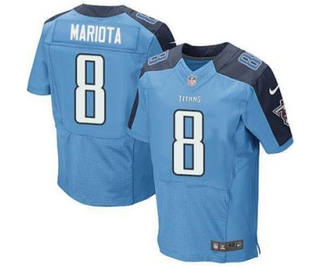 nike nfl jerseys tennessee titans 8 mariota lt.blue[Elite][mariota]