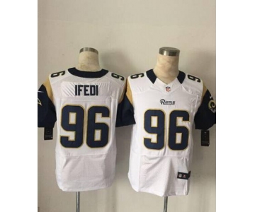 nike nfl jerseys st. louis rams 96 ifedi white[Elite][ifedi]