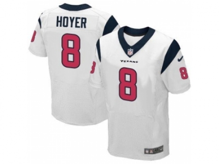 Nike Houston Texans 8 Brian Hoyer white Elite NFL Jersey