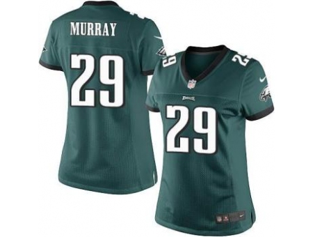 Women Nike Philadelphia Eagles 29 DeMarco Murray Green NFL Jersey