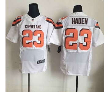 nike nfl jerseys cleveland browns 23 joe haden white[Elite][new style]