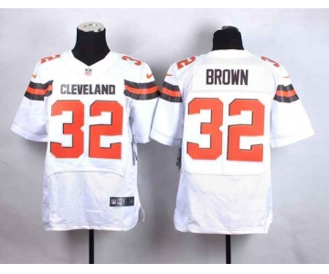 nike nfl jerseys cleveland browns 32 brown white[Elite][new style]