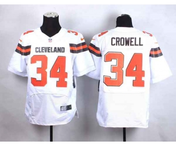 nike nfl jerseys cleveland browns 34 crowell white[Elite][new style]