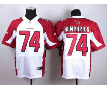 nike nfl jerseys arizona cardinals 74 humphries white[Elite]