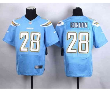 nike nfl jerseys san diego chargers 28 goroon lt.blue[new Elite]