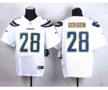 nike nfl jerseys san diego chargers 28 goroon white[new Elite]