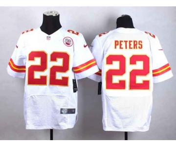 nike nfl jerseys kansas city chiefs 22 peters white[Elite][peters]