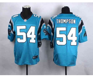 nike nfl jerseys carolina panthers 54 thompson blue[Elite]