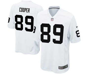 nike nfl jerseys oakland raiders 89 cooper white[Elite][cooper]