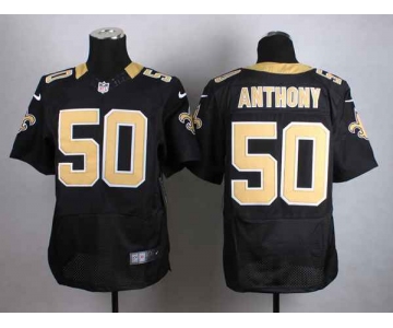 nike nfl jerseys new orleans saints 50 anthony black[Elite]