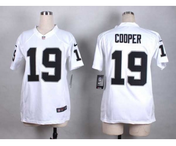 nike women nfl jerseys oakland raiders 19 cooper white[nike]