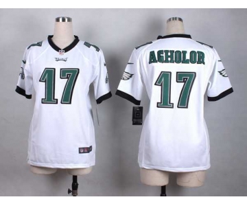 nike women nfl jerseys philadelphia eagles 17 agholor white[nike[agholor]