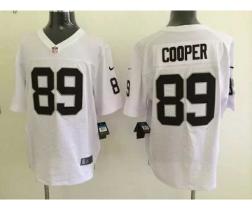 nike nfl jerseys oakland raiders 89 cooper white[Elite][cooper]