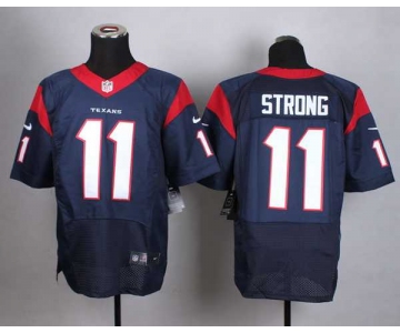 nike nfl jerseys houston texans 11 strong blue[Elite]